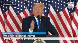 Trump: This is a major fraud on our nation