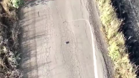 🇷🇺🇺🇦Aerial demining by a copter