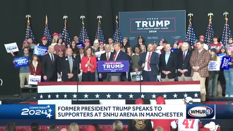 President Trump's in Manchester NH