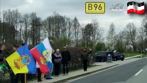 Stiller Protest B96 vom 24.04.2022