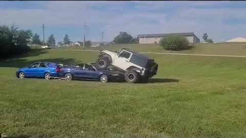 My Jeep - White Lightning- Car Crush at Show ME Jeep Club Show 10/1/2023