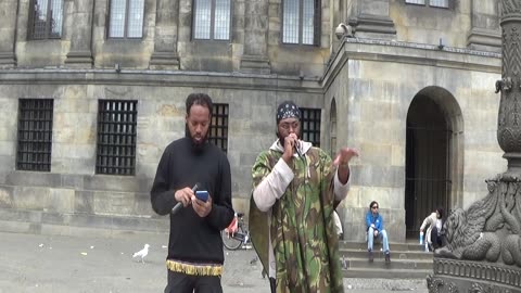 Hebrew Israelites Prophetic Camp Street Teaching 8-6- 2024 Amsterdam (The Dam/Netherlands) Pt 2