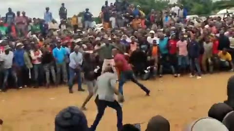 NGWAZI vs LIBUNYU | MUSANGWE | , TRADITIONAL BARE KNUCKLE #sports #boxing #mma #ufc #africa #combat