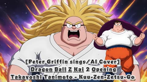 [Peter Griffin sings/AI Cover] Dragon Ball Z Kai 2 Opening Takayoshi Tanimoto - Kuu-Zen-Zetsu-Go