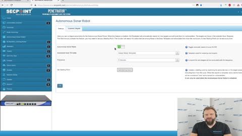 SecPoint Penetrator Autonomous Sonar Robot