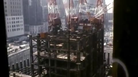 WTC New York Twin Towers Construction