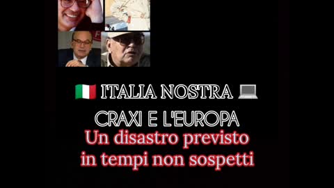 CRAXI E L'EUROPA