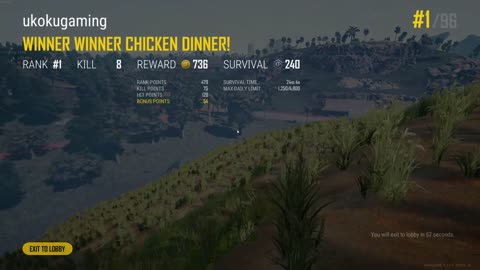 PUBG - Chinken dinner FPP gameplay!