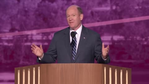 Chris Coons eulogizes Biden before they ship him off into the sunset once and for all