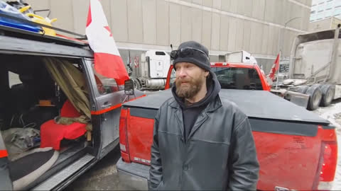 Ottawa Freedom Convoy: The A-Team styled van (black with red diagonal stripe) We definitely need The A-Team here to chase all the bad guys out of government!