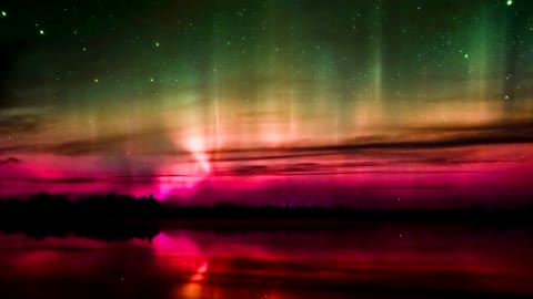 Aurora light.Facts abaut the Northern lights