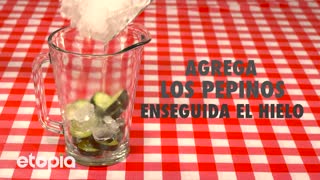 Resfréscante Limonada de pepino