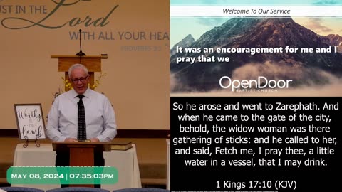 Encouraging Message – God's Stabilizing Agents (1 Kings 17)