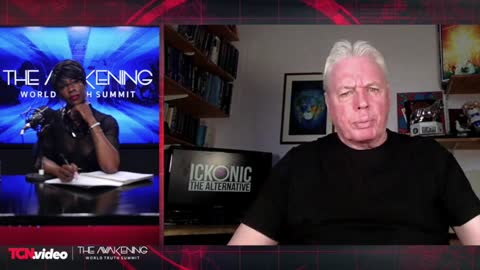 David Icke talks with Simone Smith on the Awakening World Truth Summit - OC