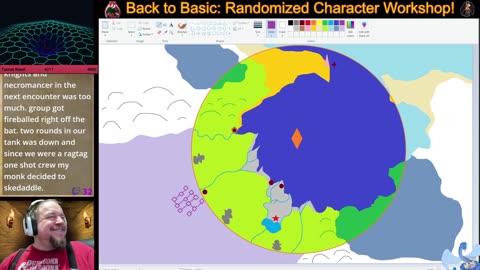 Mapmaking 101, No Expensive Software Needed. Notes + MS Paint = Easy Reference for DMs and Players!