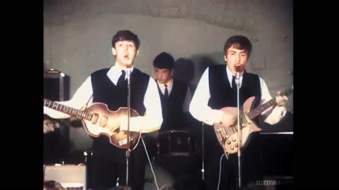 The Beatles Live at The Cavern Club 1962 - AI Colorized and Upscaled in 4K 30FPS