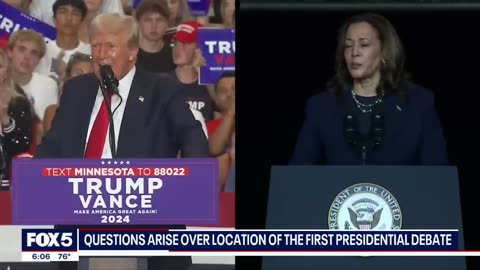 Trump and Harris at odds over presidential debate