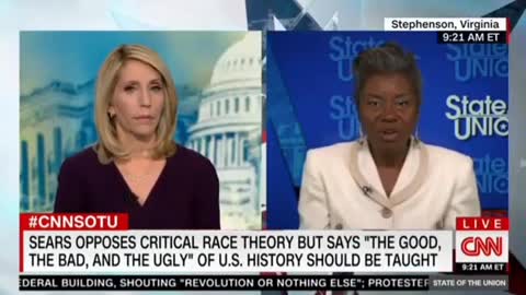 Winsome Sears Schools CNN on Critical Race Theory