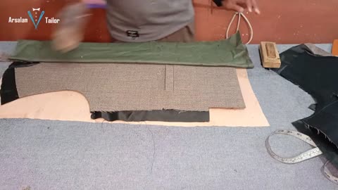 Waistcoat Cutting And Stitching Part 7 _ Waistcoat ke sath aster Atach karne ka tarika _