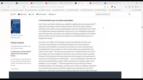 R&B Weekly Seminar: Lowell's Ten Minute History Lesson (Episode #17 -- Sunday, May 19th, 2024). Topic: "Philo-Judaic Dutch Protestant Theologian and Jurist Hugo Grotius (1583-1645)