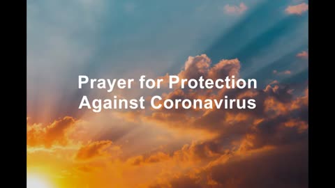 Prayer for Protection Against Coronavirus