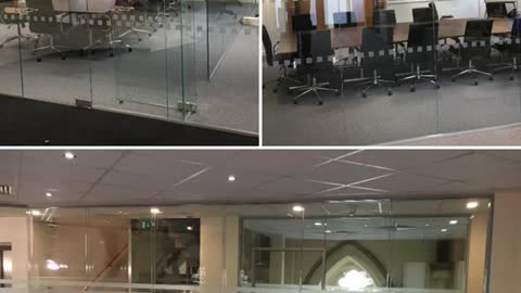 Glass partitions Manchester