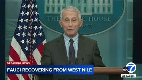 Dr. Anthony Fauci recovering after hospitalization for West Nile virus