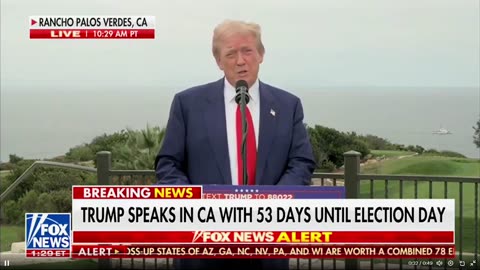 TT. TRUMP: “Chúng ta không thể để đồng chí Kamala Harris và cánh tả cộng sản làm với nước Mỹ ..."