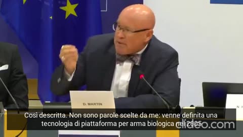 "Il Siero anti-Covid è un'arma batteriologica brevettata"