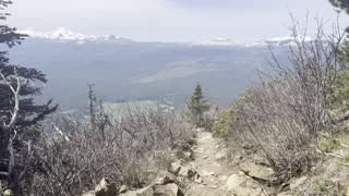 Hiking Up Black Butte Trail – Deschutes National Forest – Central Oregon – 4K