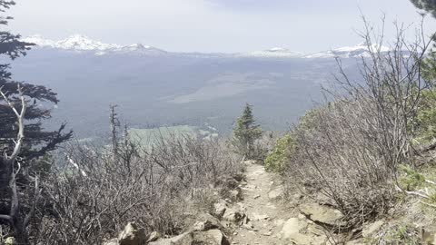 Hiking Up Black Butte Trail – Deschutes National Forest – Central Oregon – 4K