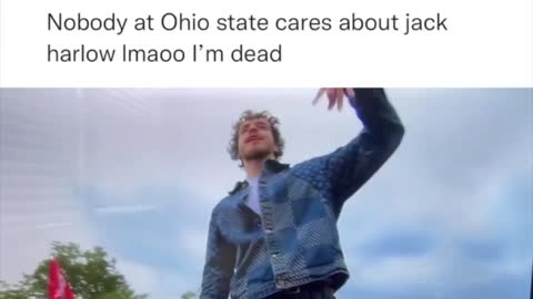 Jack Harlow Bores Entire Ohio State Stadium (host K-von shows)