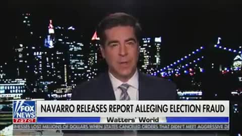 WATCH- Peter Navarro on his Election Fraud report