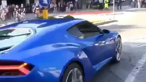 Sports car Fried street