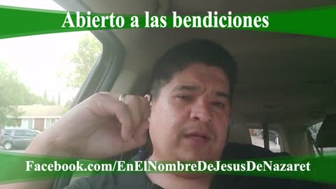 Abierto a las bendiciónes