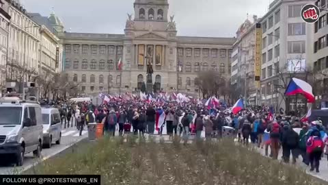 Prague, Czech Republic - Freedom Rally