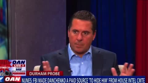 Devin Nunes- FBI made Danchenko a paid source to hide him from house Intel committee