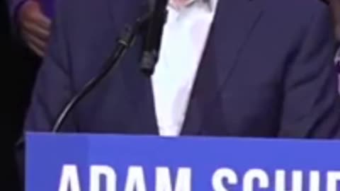 Adam Schiff booed at his victory speech.