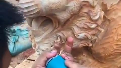 The Best Wood Carving Skill-Awesome Wooden Sculpture-Creative Wood working