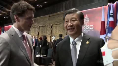 Chinese President Xi confronts Justin Trudeau over G20 talks being 'leaked' to the press