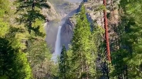 Yosemite Falls is one of the highest waterfalls in North America.