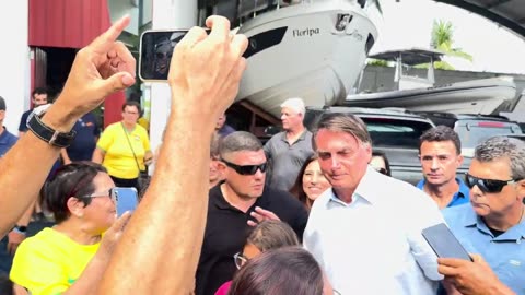 Bolsonaro em São Sebastião