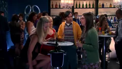 Girls night out, with Raj - The Big Bang Theory