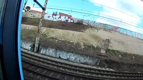 Double deck train surf Paris