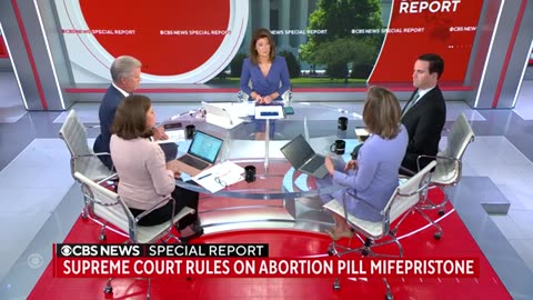 Supreme Court upholds access to abortion pill mifepristone _ Special Report CBS News