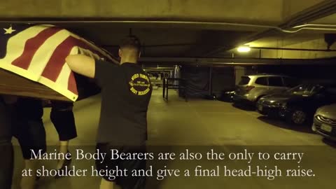 Marine Corps Body Bearers | The Last To Let You Down