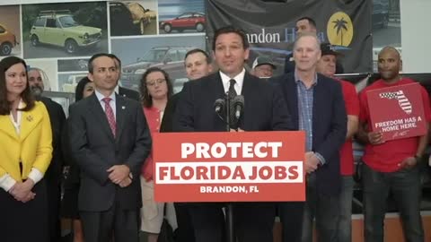 'Let's Go, Brandon!' DeSantis Asked If Brandon, Florida Event Was A Biden Troll