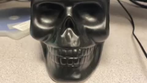 Black skull