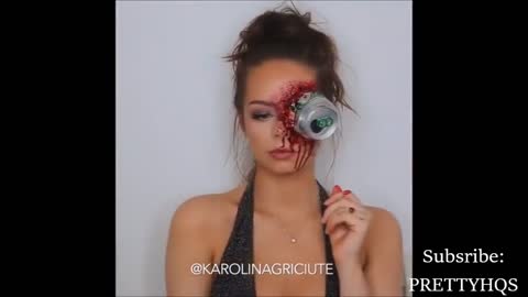 Top 15 Easy Halloween Makeup Tutorials Compilation 2017