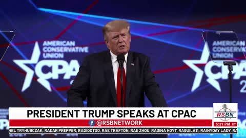 Trump Speech CPAC 7-11-21